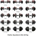 Ver imagem 4 de Halter Dumbbell Ajustável até 24kg Musculação