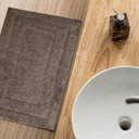 Ver imagem 2 de Tapete para Banheiro Happy Marrom 40cmx60cm Kapazi