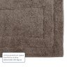 Tapete para Banheiro Happy Marrom 40cmx60cm Kapazi - 5