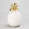 Abacaxi Decorativo de Cerâmica 19,7cmx11,4cm Lyor - 1