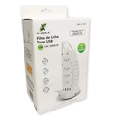 Ver imagem 5 de Filtro de Linha Torre Extensão 8 Tomadas Usb/tipo-c 2m X-cell