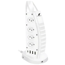 Ver imagem 4 de Filtro de Linha Torre Extensão 8 Tomadas Usb/tipo-c 2m X-cell