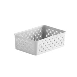 Cesto Organizador de Objetos em Rattan 19x13cm Paramount - 1