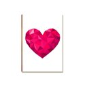 Ver imagem 1 de Placa MDF Coração Minimalista Amor Decoração Parede Moderna