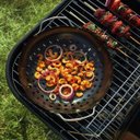 Ver imagem 6 de Frigideira Wok Grelhar para Churrasqueira Mor