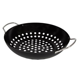 Frigideira Wok Grelhar para Churrasqueira Mor - 1