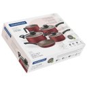 Ver imagem 2 de JOGO DE PANELAS 5PCS PARIS VERMELHO ANTIADERENTE TRAMONTINA