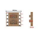 Ver imagem 5 de Cama Dobrável Cm8040 Amêndoa - Tecno Mobili