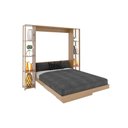 Ver imagem 1 de Cama Dobrável Cm8040 Amêndoa - Tecno Mobili