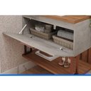 Ver imagem 6 de Conjunto Banheiro c/Espelho Duna/Gota 60cm Cimento MGM