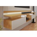 Ver imagem 4 de Painel para Tv até 75'' Nt1370 Off White/freijó Notável Móveis