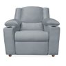 Poltrona Papai Manchester Reclinável Veludo Cinza - 4