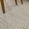Tapete para Sala Tear Artesanal 1,40x2,00 Antiderrapante Itália Cru - 6