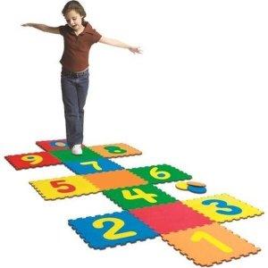 Tapete Infantil Amarelinha