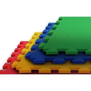 Piso de EVA kit com 4 Placas 1 x 1