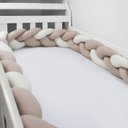 Ver imagem 2 de Protetor de Trança para Mini Berço 2,80 Mts - Rosê