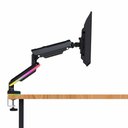 Ver imagem 4 de Suporte Gamer com RGB de Mesa, para Monitor 17" a 35", Pistão a Gás, Suporte até 9kg, Preto, Elg