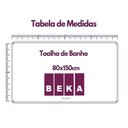 Ver imagem 2 de Jogo com 2 Toalhas de Banho Luxury Soft Beka 360 G-m² Luxo Azul