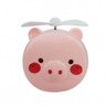 Mini Ventilador Espelho Portátil LED USB - 1