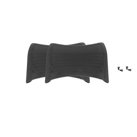 Kit 2 Encosto Iso Preto Cadeira Fixa ou Giratoria Popmov