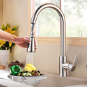 Ver imagem 2 de Torneira Cozinha Gourmet Monocomando Spray Ducha Extensível Escovado