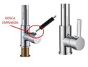 Ver mais imagens de Torneira Cozinha Gourmet Monocomando Duo Spray Mesa Preta ME01B