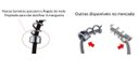 Ver imagem 6 de Torneira Cozinha Gourmet Monocomando Duo Spray Mesa Preta ME01B