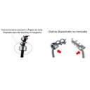 Ver imagem 6 de Torneira Cozinha Gourmet Monocomando Duo Spray Mesa Preta ME01B