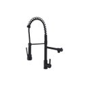 Ver imagem 1 de Torneira Cozinha Gourmet Monocomando Duo Spray Mesa Preta ME01B