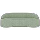 Ver imagem 3 de Sofá 4 Lugares Curvo Sala de Estar Living Lótus D02 Linho Verde 280 cm D-477 - Lyam Lyam Decor