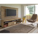 Ver imagem 1 de Sala de Estar Completa com Rack, Painel e Mesa de Apoio Toronto II Espresso Móveis