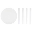 Ver imagem 3 de Mesa Plástica Redonda Desmontável Mor