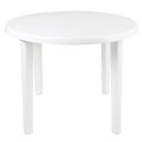 Ver imagem 1 de Mesa Plástica Redonda Desmontável Mor