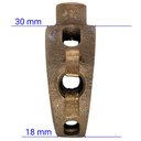 Ver imagem 2 de Cunha Registro Gaveta Deca 1510 Hd 2.1/2" - 4076056