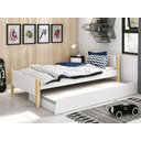 Ver imagem 1 de Cama de Solteiro com Auxiliar Reller Simba – Branco Fosco – 11204 / 11355
