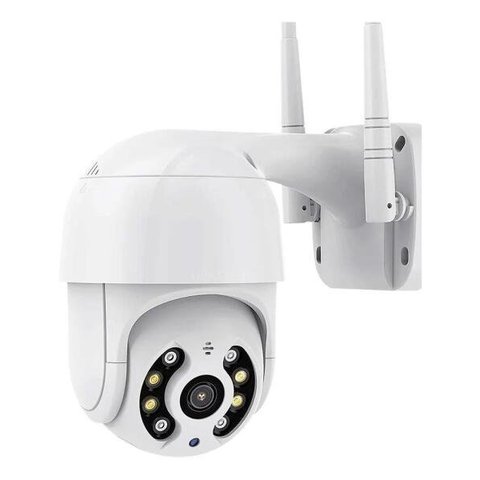 Câmera IP Speed Dome Full HD 1080P Ptz Wifi Ip66 IR 30Mts