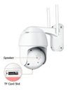 Ver imagem 3 de Câmera IP Speed Dome Full HD 1080P Ptz Wifi Ip66 IR 30Mts