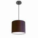 Ver imagem 1 de Lustre Luminária Pendente Vivare Free Lux Pe-4107pr Cúpula em Tecido 25x20cm