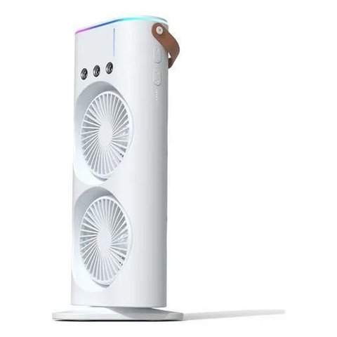 Ar Condicionado Portátil 3 em 1, Ar Condicionado Resfriamento, Ventilador para Quarto Branco