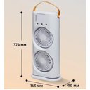 Ver imagem 5 de Ar Condicionado Portátil 3 em 1, Ar Condicionado Resfriamento, Ventilador para Quarto Branco