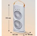 Ver imagem 5 de Ar Condicionado Portátil 3 em 1, Ar Condicionado Resfriamento, Ventilador para Quarto Branco