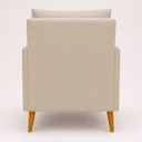 Ver imagem 4 de Kit 2 Poltronas Decorativas Serena Suede para Sala Recepção Escritório Conforto Luxo Contemporâneas