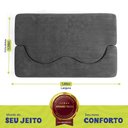 Ver imagem 3 de Sofá Cama Bolge 1,88m Xpand Tech Tecido Velourê Cinza Escuro Cama Inbox