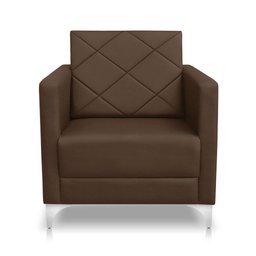 Poltrona Helena Decorativa Clinica e Recepção:marrom - 2