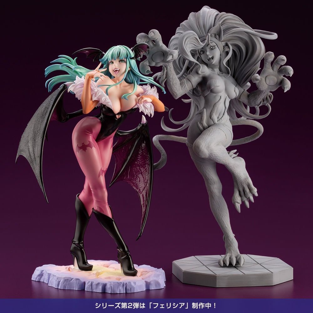 Estátua Morrigan Aensland - Darkstalkers - Bishoujo - Kotobukyia Kotobukiya - 14