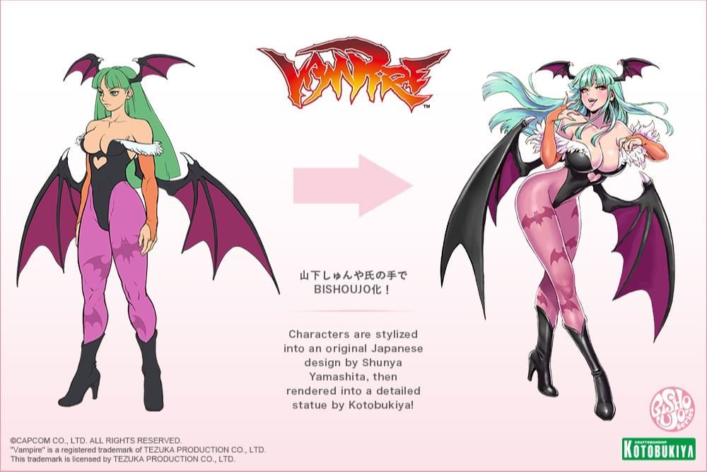 Estátua Morrigan Aensland - Darkstalkers - Bishoujo - Kotobukyia Kotobukiya - 15