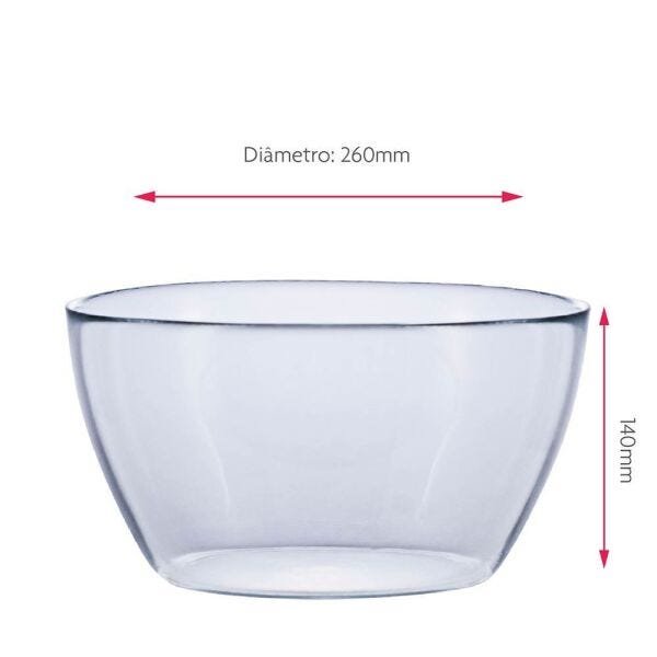 Conjunto de Saladeira - Fruteira Bowl Tropical 3 Pcs Ruvolo - 2
