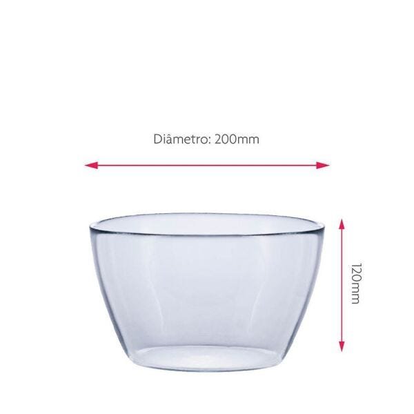 Conjunto de Saladeira - Fruteira Bowl Tropical 3 Pcs Ruvolo - 3