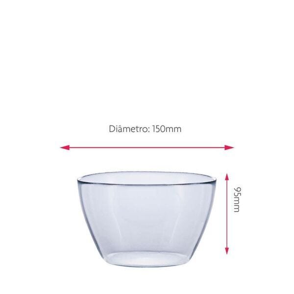 Conjunto de Saladeira - Fruteira Bowl Tropical 3 Pcs Ruvolo - 4
