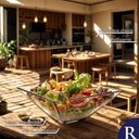 Ver imagem 6 de Saladeira Quadrada de Vidro Milão M Vidro 1,2l para Saladas e Maionese - Ruvolo